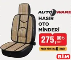 AUTOWARE HASIR OTO MİNDERİ